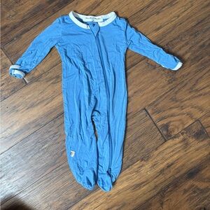 Blue Kids Footie Pajamas